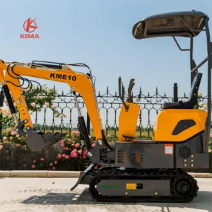 1.0 Ton Chinese Crawler Digging Equipment Mini Excavator With CE
