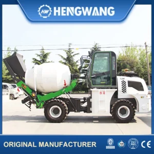 1.2m3 2.4m3 3.6m3 Self Loading Cement Concrete Mixer Truck for Construction Project Engineering Construction Water Conservancy Construction Road Works