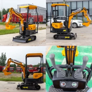 1.5 T Miniature Backhoe Excavadora Mini Digger Excavator Micro Digger Small Digger Excavator Machine