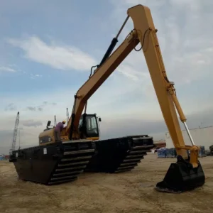 10ton Amphibious Excavator Ex100 Pontoon