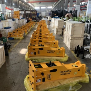 18 Month Warranty OEM Excavator 6ton 75mm Chisel Sb43 Martillo Hidraulico Hammer Manufacturer Rock Hydraulic Breaker for Road Construction