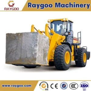 18 Ton Medium Wheel Loader with Forklift Quick Hitch and Front End Bucket Rg500kv-T18