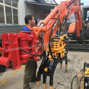 180 Degree Hydraulic Tilt Rotator Quick Coupler for Excavator