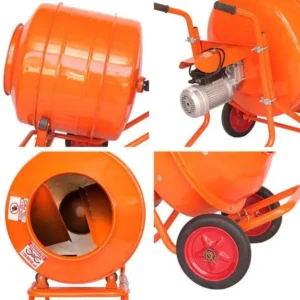 180L Mini Electric Hand Push Concrete Mixer