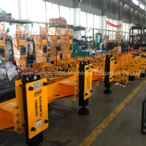 (HMB680) Hydraulic Fence Post Driver Hammer for Skid Steer Loader