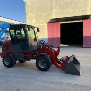 Wolf Chinese Factory CE Approved 1 Ton Mini780t Compact Garden Articulated Multifunctional Front End Small Mini Wheel Loader Price with Kubota Yanma Engine