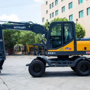 Xinyuan XYB75SWYT Wheel Mini Excavator Hydraulic Excavators Construction Machinery For Sale
