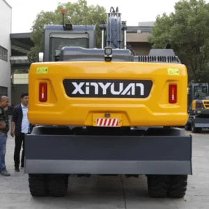Xinyuan XYC150WT 13 Ton CE Approved Hydraulic Wheel Excavator Earthmoving Construction Machinery