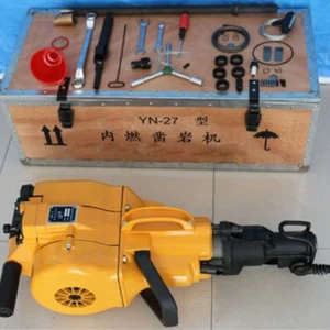 Yn27c Mine Tunnel Hand Held Portable Internal Combustion Gasoline Rock Drill Petrol Jack Hammer Air Leg Rock Drill