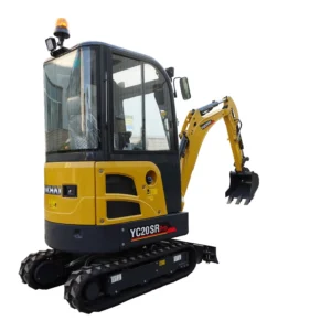 Yuchai Yc20sr PRO U20 2ton Mini Excavator with Cabin Euro 5 Emissions Engine Remote Control and Electric for Optional
