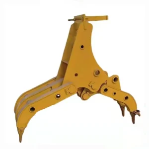 ZSJA Excavator Mechanical Grapple 5 Teeth Scrap Steel Grab Rock Grab Wood Grapple for 6t 8t 15t 21t 30t Excavator